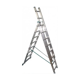 Драбина Werk універсальна трисекційна LZ3210B, 3х10 (126215) зображення 1