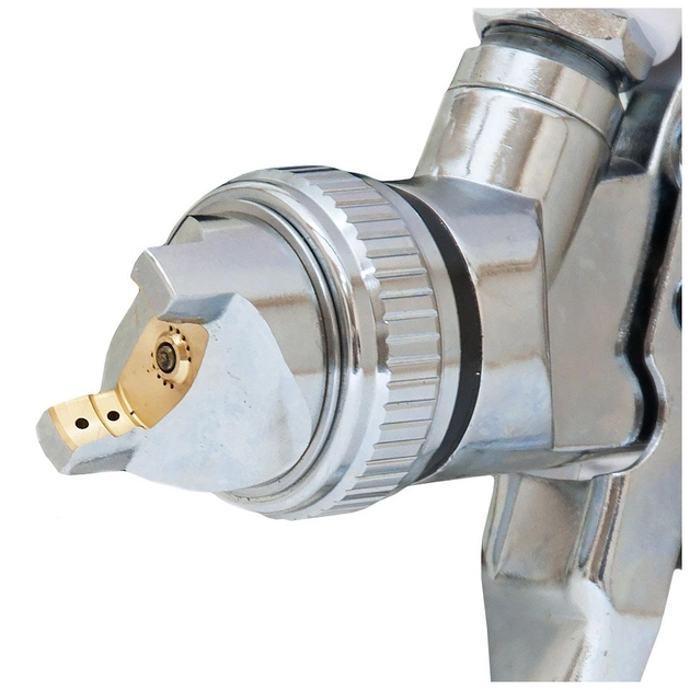 Фарбопульт Sigma HVLP 1.3мм (хром) верхній бак (пласт) (6812131) - picture 4