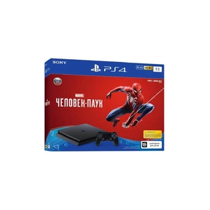 Ігрова консоль Sony PlayStation 4 Slim 1Tb Black (Spider-Man) (9763215) зображення 1