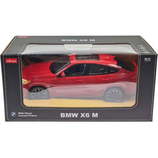 Радіокерована іграшка Rastar BMW X6 1:14 червоний (99260 red) - picture 9