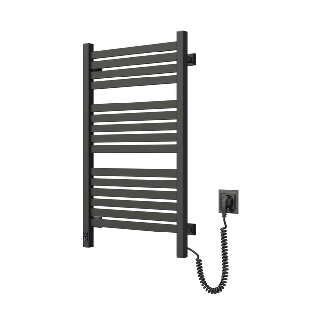 Сушарка для рушників Navin Авангард Х, 800х480, Wi-Fi, чорний муар, правобічна (12-272055-4880) - зображення 4