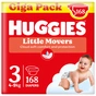 Підгузки Huggies Little Movers 3 (4-9 кг) M-pack, 168 шт (5029053577852) - уменьшенное изображение 1
