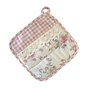 Кухонна прихватка Прованс Bella Троянди/Рожева клiтинка 25х25 см (4823093416772) - уменьшенное изображение 1