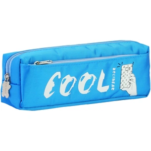 Пенал Cool For School 2 відділення Блакитний (B-8690-blue) зображення 1
