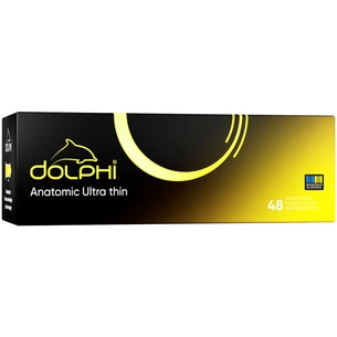 Презервативи Dolphi Anatomic Ultra Thin 48 шт. (4820144774232) изображение 1