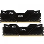Модуль пам'яті для комп'ютера DDR4 8GB (2x4GB) 2666 MHz Dark Black Team (TDKED48G2666HC15ADC01) - зменшене зображення 1