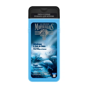 Гель для душу Le Petit Marseillais Кедр і Мінерали 650 мл (3574661507347) зображення 1