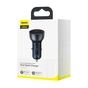 Зарядний пристрій Baseus USB + USB-C QC3.0 65W Particular Digital Display gray (CCKX-C0G) - зменшене зображення 6