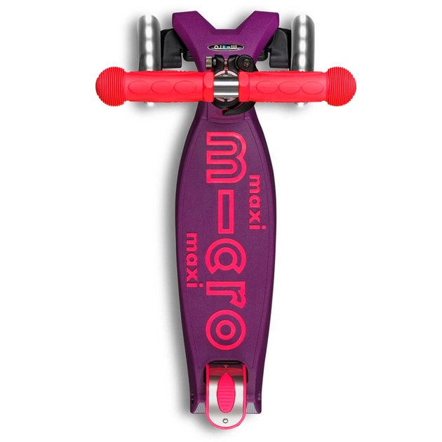 Самокат Micro Maxi Deluxe Neon LED" Ультра рожевий" (MMD233) - изображение 5