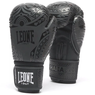 Боксерские перчатки Leone GN329 Haka Black 14 oz (GN329_Black_14oz) изображение 1