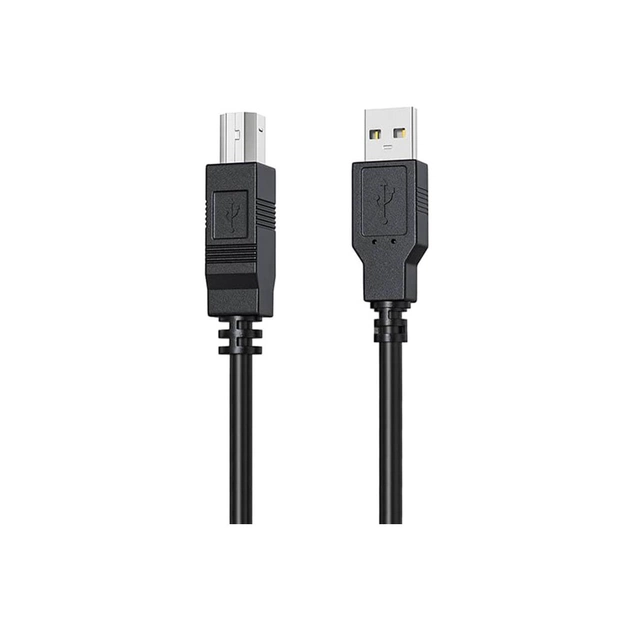 Кабель для принтера USB 2.0 AM/BM 1.0m HP (DHC-PT100-1M) - зображення 1