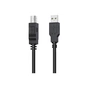 Кабель для принтера USB 2.0 AM/BM 1.0m HP (DHC-PT100-1M) - зменшене зображення 1