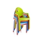 Крісло садове Irak Plastik дитяче бешкетник рожеве (4838) - зменшене зображення 2