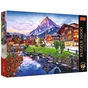 Пазл Trefl Premium Plus Альпійське село, Швейцарія 1000 елементів (5900511108545) - зменшене зображення 1