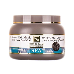 Маска для волосся Health and Beauty З гряззю Мертвого моря 250 мл (7290014043565) зображення 1