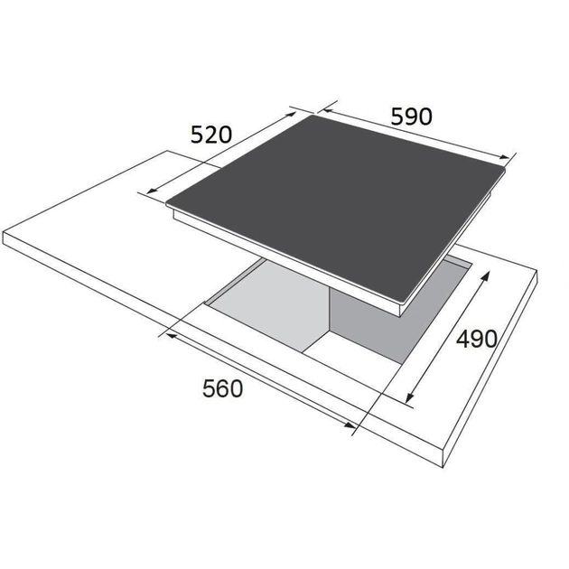 Комплект вбудованої техніки Hansa FCGW68329 - picture 12