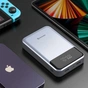 Універсальна мобільна батарея Swissten 20000mAh 100W Black/Silver (8595217483781) - зменшене зображення 4