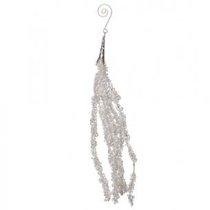 Декоративна гілка YES! Fun Морозні бурульки, 30 см (974767) picture 1