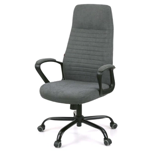 Офісне крісло Аклас Черемош, KD Tex TILT, 1705B-26 Black-Gray (00179832) зображення 1
