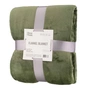 Плед Ardesto Flannel 100% поліестер, зелений 200х220 см (ART0212SB) - зменшене зображення 1