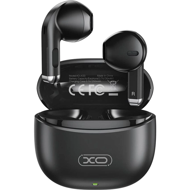 Bluetooth-гарнитура XO X33 Black - изображение 1