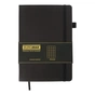 Книга записна Buromax Brief Logo2U 96 аркушів А5 у клітинку чорний (BM.295104-01) - зменшене зображення 2