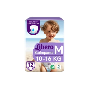 Підгузки Libero Swimpants Medium 10-16 кг 12 шт (7322541981741) зображення 1