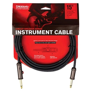 Інструментальний кабель D'Addario Curcuit Breaker Latching Switch 4.5m (PW-AGL-15) picture 1