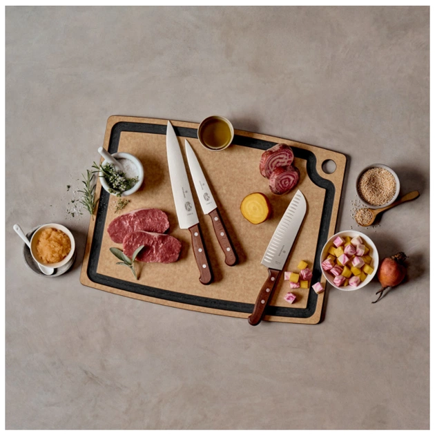 Дошка для нарізання Victorinox Epicurean Gourmet M Brown (7.4129) - picture 5
