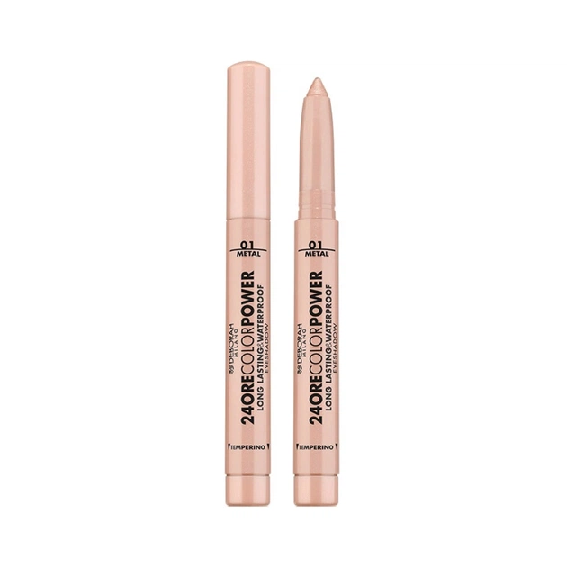 Тени для век Deborah 24ore Color Power 01 - Champagne (8009518386530) - изображение 1
