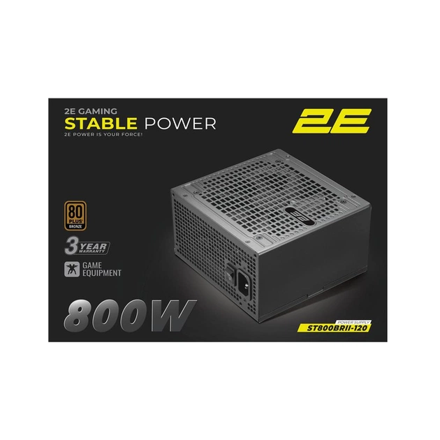 Блок живлення 2E 800W Stable Power Pro ATX3.1 GEN5.0 (2E-ST800BRII-120) - зображення 1