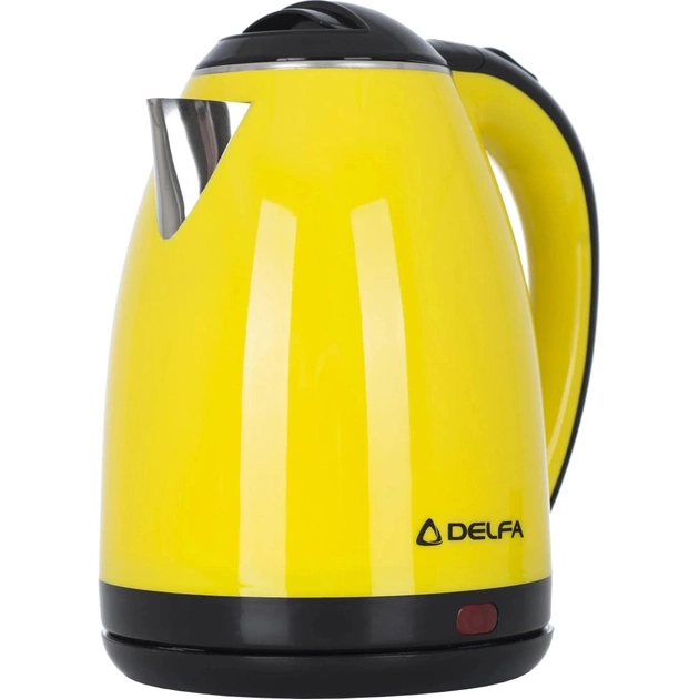Електрочайник Delfa DK 3530 X жовтий (DK 3530 X yellow) - зображення 1