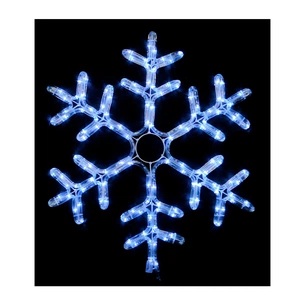Гірлянда Delux Motif flash Snowflake 55 см білий IP44 EN (90012963) зображення 1