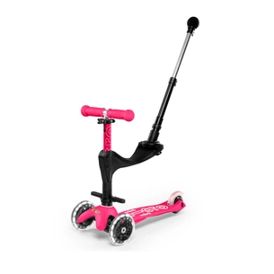Самокат Micro Mini 3in1 Deluxe Plus LED Pink (MMD146) зображення 1