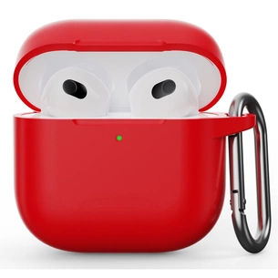 Чохол для навушників Armorstandart Hang Case для Apple AirPods 4 Red (ARM81293) зображення 1