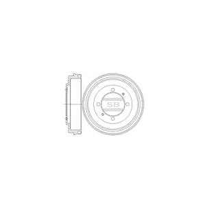Гальмівний диск HI-Q SD4318 зображення 1