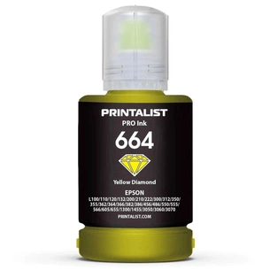Чорнило Printalist Epson L110/L210/L300 140г Yellow (PL664Y) зображення 1