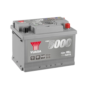 Акумулятор автомобільний Yuasa 12V 60Ah Silver High Performance Battery (YBX5075) зображення 1