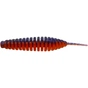 Силікон рибальський FishUP Tanta 3" 207 - Dark Violet/Orange (6шт/уп) (1862.00.22) - зменшене зображення 1