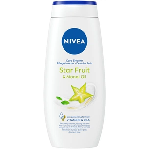 Гель для душу Nivea Крем і карамболь з олією моної 250 мл (4005808166022/4005900308740/4006000004877) зображення 1
