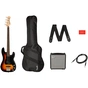Бас-гітара Squier by Fender Affinity Series Precision Bass PJ Pack 3 Color Sunburst (301693) - зменшене зображення 1