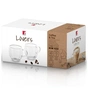 Набір чашок Bergner Coffee & Tea lovers 100 мл 2 шт (BG-20114-MM) - зменшене зображення 3