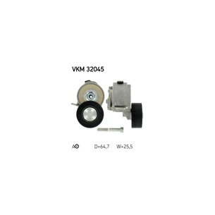 Ролик натягувача ременя SKF VKM 32045 зображення 1