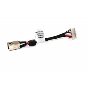 Роз'єм живлення ноутбука з кабелем Dell PJ808 (4.5mm x 3.0mm + center pin), 7-pin, 7 см (A49094) изображение 1