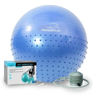 М'яч для фітнесу PowerPlay 4003 65см Синій + помпа (PP_4003_65_Blue) зображення 1
