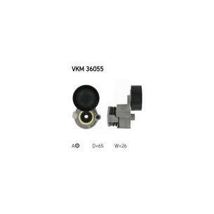 Натягувач ременя з роликом SKF VKM 36055 зображення 1