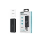 Батарея універсальна Choetech 10000mAh 22,5W, MicroUSB, USB-A, USB-C, build-in USB-C/Lightning cable (B654-BK) - зменшене зображення 3