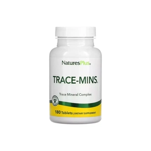 Мінерали Natures Plus Комплекс мікроелементів, Trace-Mins, Trace Mineral Complex, 180 таблеток (NAP-03560) зображення 1