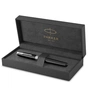 Ручка пір'яна Parker SONNET 17 Black Lacquer CT  FP F (86 115) - зменшене зображення 5