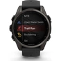 Смарт-годинник Garmin fenix 8 43mm, AMOLED, Saph, CrbnGry Ti/Blk, Blk/PebblGryBnd, (010-02903-21) - уменьшенное изображение 9